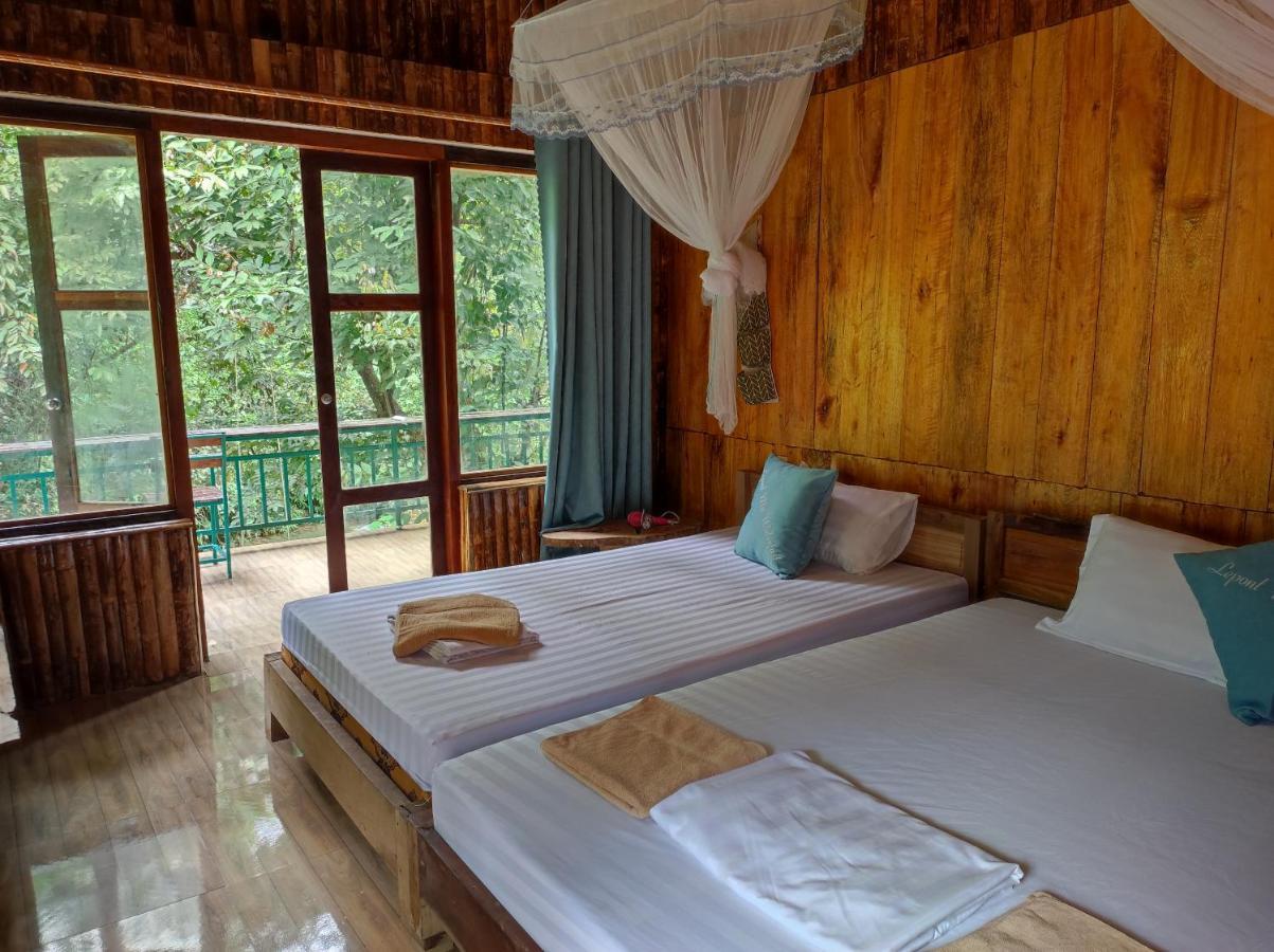 LePont Mu Waterfall Bungalow Hòa Bình Exteriör bild