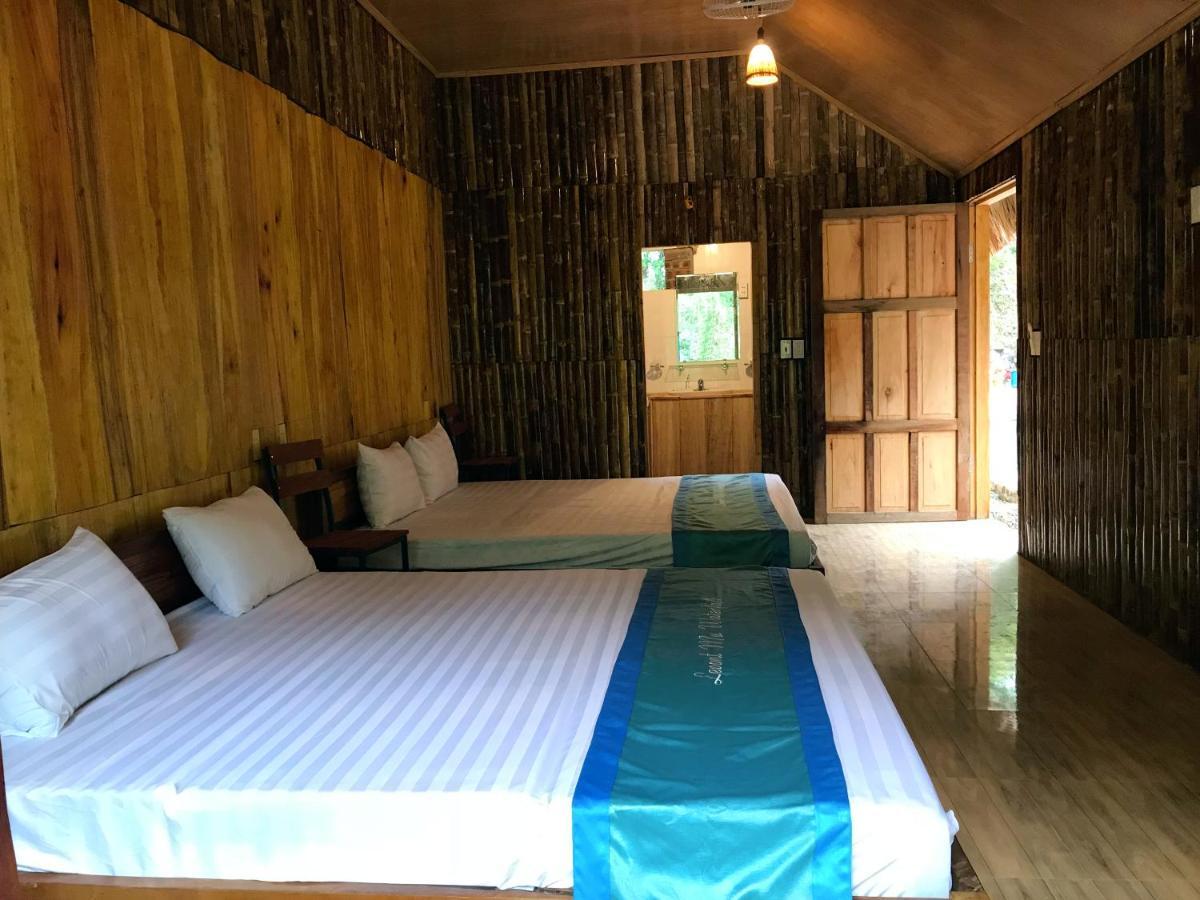 LePont Mu Waterfall Bungalow Hòa Bình Exteriör bild