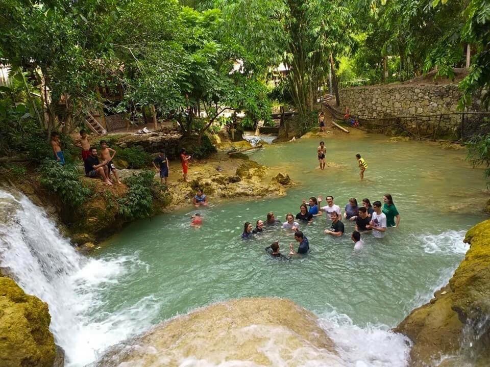 LePont Mu Waterfall Bungalow Hòa Bình Exteriör bild
